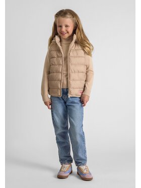 minoti minoti Kamizelka 18GILET 3 Beżowy Regular Fit