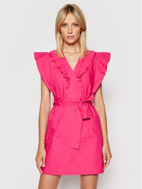 Rinascimento Rinascimento Kleid für den Alltag CFC0103605003 Rosa Regular Fit