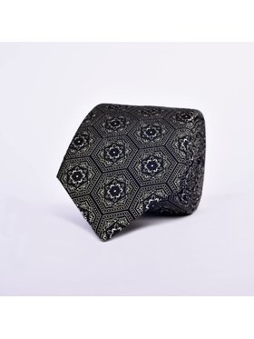 ELSNER ELSNER Kravata JEDWAB ŻAKARD A1125 Tmavomodrá