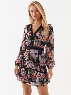 Guess Guess Vasaras kleita Elana W3YK13 WCWF2 Daudzkrāsains Regular Fit