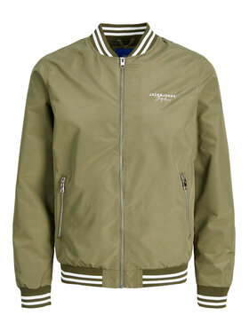 Jack&Jones Bomber Jakna Splash 12234723 Zelena Regular Fit