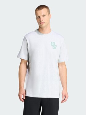 adidas adidas Koszulka techniczna 162501 Szary Loose Fit