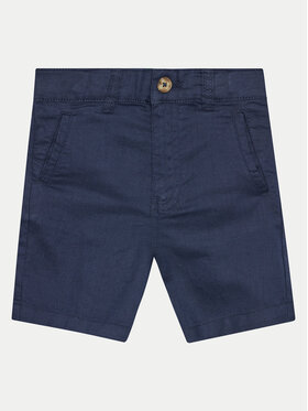 United Colors Of Benetton United Colors Of Benetton Pantalon scurți din material 4BE7G901G Bleumarin Regular Fit
