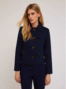 Motivi Motivi Giacca outdoor Q684Q000875N034 Blu Regular Fit