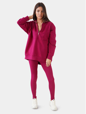 Illuminate Illuminate Bluza Comfy Różowy Regular Fit