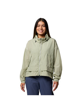Columbia Columbia Kurtka przejściowa Columbia Paracutie II Windbreaker Jacket Zielony Regular Fit