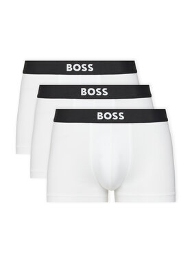 BOSS BOSS Set 3 perechi de boxeri Trunk 3P Boss One 50544263 Alb