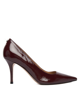 Guess Guess Pantofi cu toc subțire FLFPRN LEP08 Vișiniu