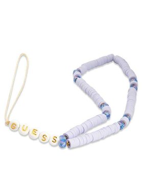 Guess Guess Zawieszka Phone Strap Fioletowy