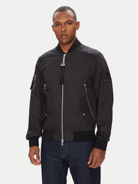 Moose Knuckles Moose Knuckles Куртка бомбер Courville M14MB003H Чорний Regular Fit
