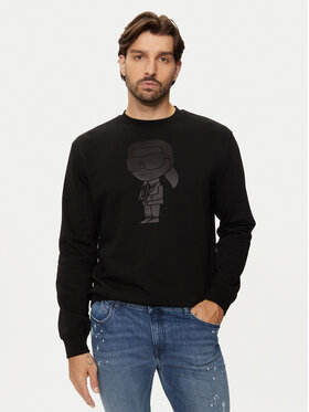 KARL LAGERFELD KARL LAGERFELD Mikina 705033 544910 Čierna Regular Fit