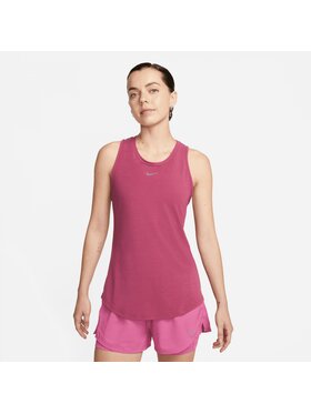 Nike Nike Top Dri-FIT One Luxe Różowy Regular Fit