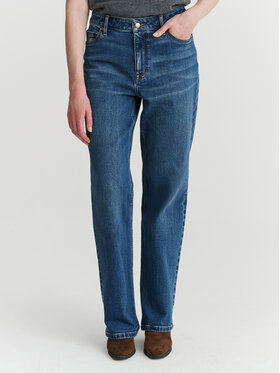 TATUUM TATUUM Jeansy YUKI Granatowy Straight Fit