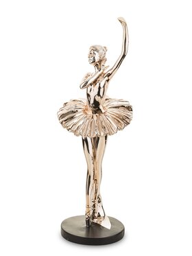 MIAhome MIAhome Figurka baletnica 32x10 cm OLORINA - I Złoty