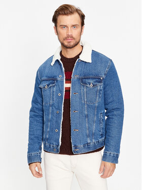 Pepe Jeans Pepe Jeans Kurtka jeansowa PM402628 Niebieski Regular Fit