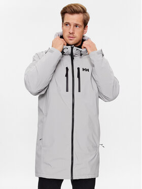 Helly Hansen Helly Hansen Kurtka przeciwdeszczowa Rain Parka 54002 Szary Regular Fit