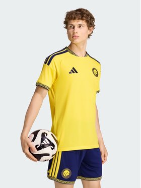 adidas adidas Koszulka techniczna 171969 Żółty Slim Fit