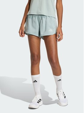 adidas adidas Szorty sportowe 158844 Zielony Regular Fit