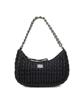 Tommy Jeans Tommy Jeans Kabelka Tjw Iconic Shoulder Quilted AW0AW17302 Černá