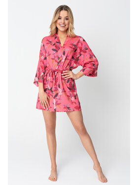 LaLupa LaLupa Kimono LA106 Červená Comfortable Fit