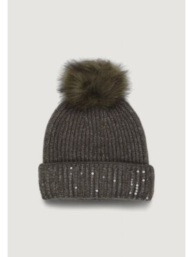 Pieces Pieces Berretto Pcjulietta Sequins Hood Bc Verde