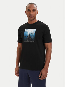 BOSS BOSS T-Shirt Creature 50561861 Czarny Regular Fit