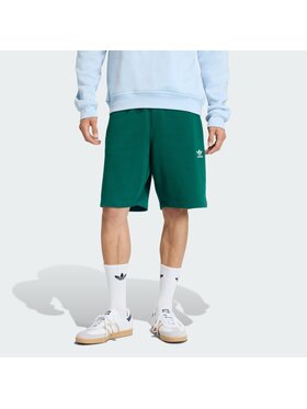 adidas adidas Szorty materiałowe 136755 Zielony Regular Fit