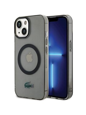 Lacoste Lacoste Etui na telefon iPhone 14 Plus / 15 Plus Czarny