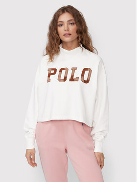 Polo Ralph Lauren Polo Ralph Lauren Bluză 211873070001 Alb Oversize