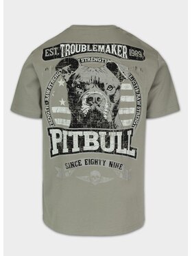 PITBULL PITBULL T-Shirt Koszulka męska TROUBLEMAKER 3XL Szary Regular Fit