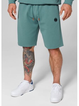 PITBULL PITBULL Szorty Szorty Zielony Regular Fit