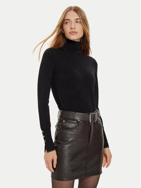Liu Jo Liu Jo Rollkragenpullover WF4008 MS49I Schwarz Regular Fit