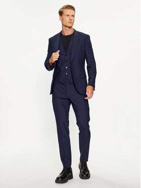 Hugo Hugo Kostiumas Henry/Getlin233V1X 50495023 Tamsiai mėlyna Slim Fit