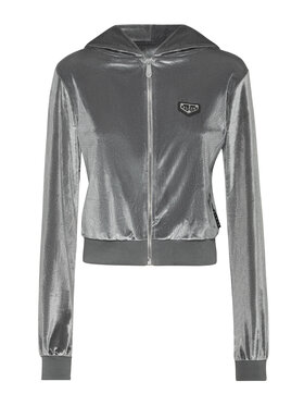PHILIPP PLEIN PHILIPP PLEIN Mikina 9549 Šedá Regular Fit