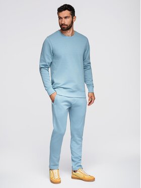 Ombre Ombre Komplet dresowy Z122 Błękitny Regular Fit