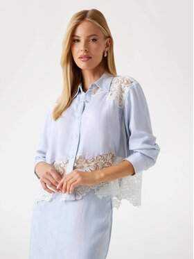 Guess Guess Top 177617 Niebieski Classic Fit