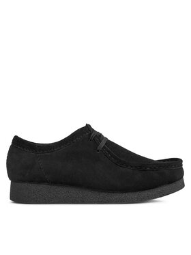 Clarks Clarks Mokasíny Wallabee Evo 261728207 Černá