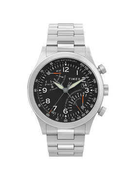 Timex Timex Hodinky TW2W47800 Stříbrná