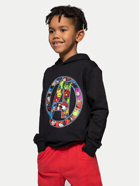 Coccodrillo Coccodrillo Sweatshirt WC4132301LBD Schwarz Regular Fit