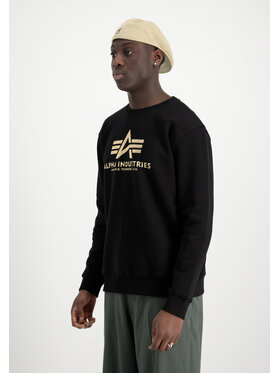 Alpha Industries Alpha Industries Bluza Basic Carbon Sweatshirt Złoto bicolour Regular Fit