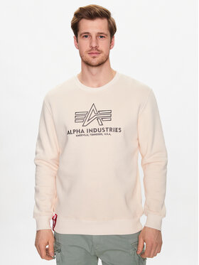 Alpha Industries Alpha Industries Mikina Basic 118302 Écru Regular Fit