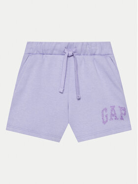 Gap Gap Sportovní kraťasy 719777-04 Fialová Regular Fit