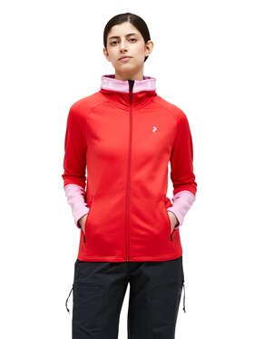 Peak Performance Peak Performance Bluza Rider Czerwony Regular Fit