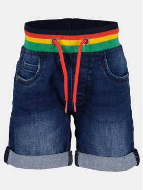 Blue Seven Blue Seven Дънкови шорти 942527 X Тъмносин Regular Fit
