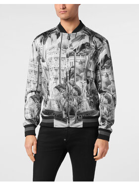 PHILIPP PLEIN PHILIPP PLEIN Bundy bomber 24557 Čierna Regular Fit