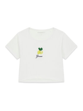 Guess Guess T-Shirt J6GI10 K6YW4 Biały Relaxed Fit