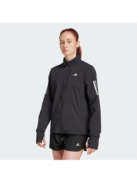 adidas adidas Kurtka do biegania 152021 Czarny Regular Fit