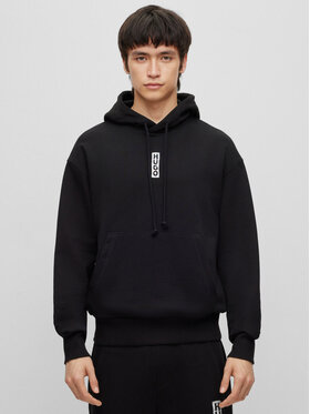 Hugo Hugo Суитшърт Diushi 50494180 Черен Relaxed Fit