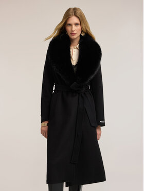 Motivi Motivi Cappotto invernale 0068Q000716N033 Nero Regular Fit