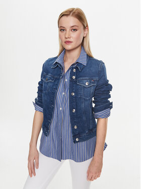 Veste en jeans tommy hilfiger online femme